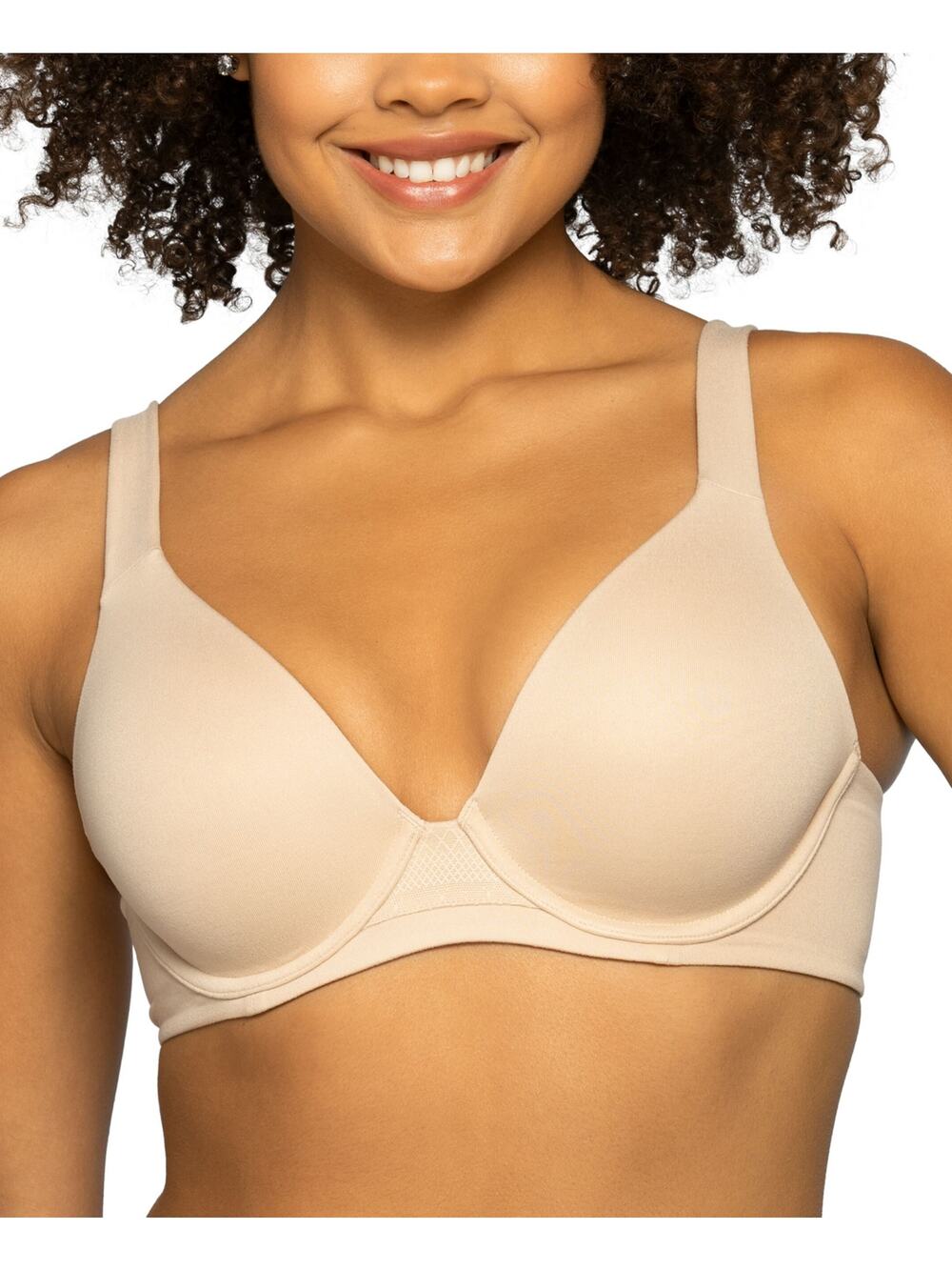 Vanity Fair Beyond Comfort Underwire Bra 75204 Size 38B Beige  NWT